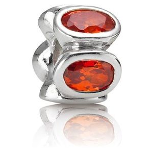 Pandora Orange Oval Lights Charm